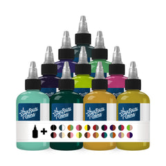 Fabulous 50 Colors Set 1 Tattoo Ink