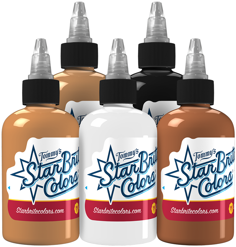 Fleshtone Set Tattoo Ink - StarBrite Colors
