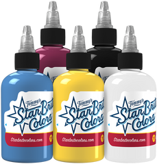 Primary Color Set Tattoo Ink - StarBrite Colors