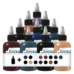 25 Essential Set 1 Tattoo Ink - StarBrite Colors