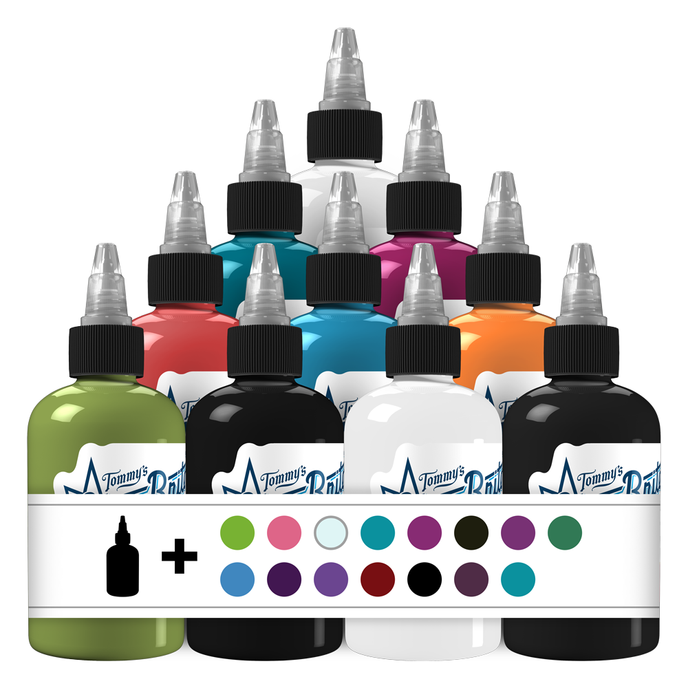 25 Essential Set 3 Tattoo Ink - StarBrite Colors