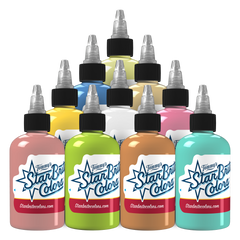 Pastel Palette Set Tattoo Ink - StarBrite Colors
