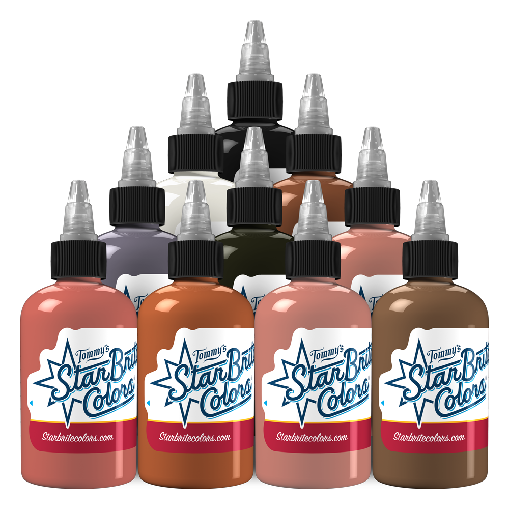 Earthtone Series Tattoo Ink - StarBrite Colors