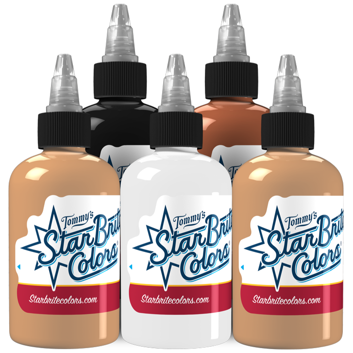 Skintone Set Tattoo Ink - StarBrite Colors