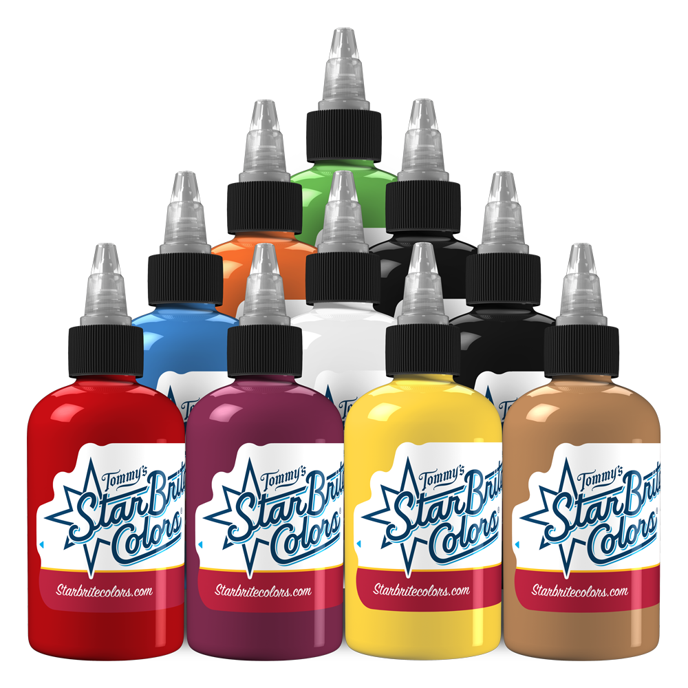 Starter Set Tattoo Ink - StarBrite Colors