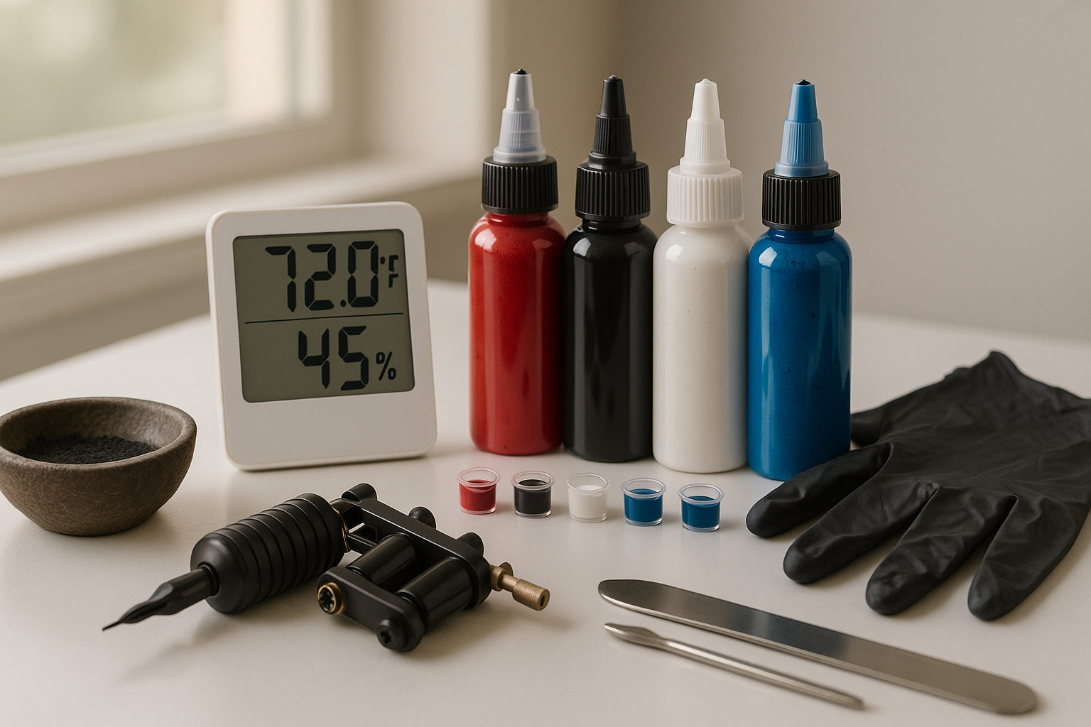 How Temperature and Humidity Affect Tattoo Ink Flow – StarBrite® Colors