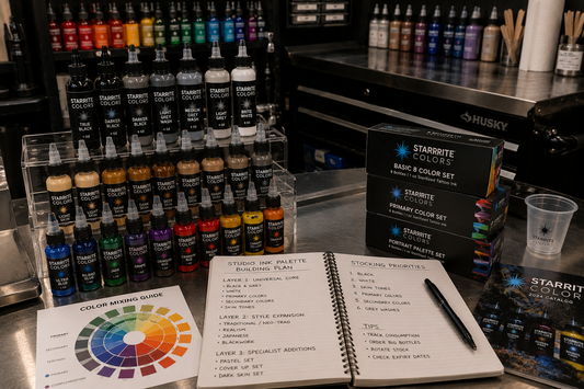 How to Build the Perfect Studio Ink Palette: A Color-by-Color Stocking Guide for Professional Artists