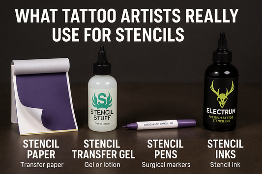 Tattoo Stencil Supplies Explained | Ink, Pens & Transfers