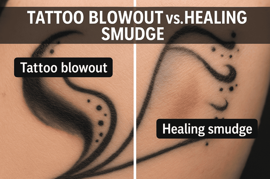 Tattoo Blowout vs. Healing Smudge: How to Tell the Difference