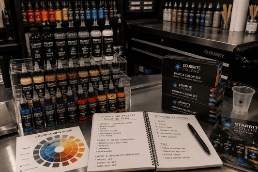How to Build the Perfect Studio Ink Palette: A Color-by-Color Stocking Guide for Professional Artists