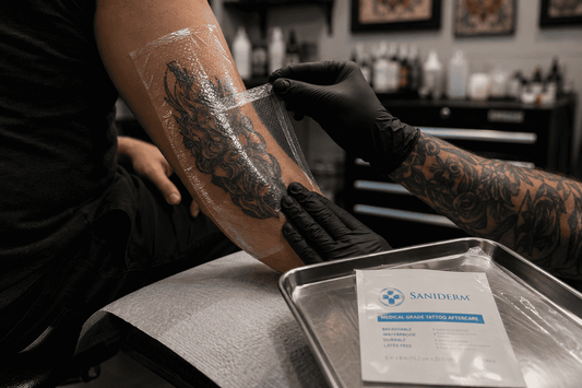 Second Skin and Saniderm for Tattoos: The Complete Studio Guide
