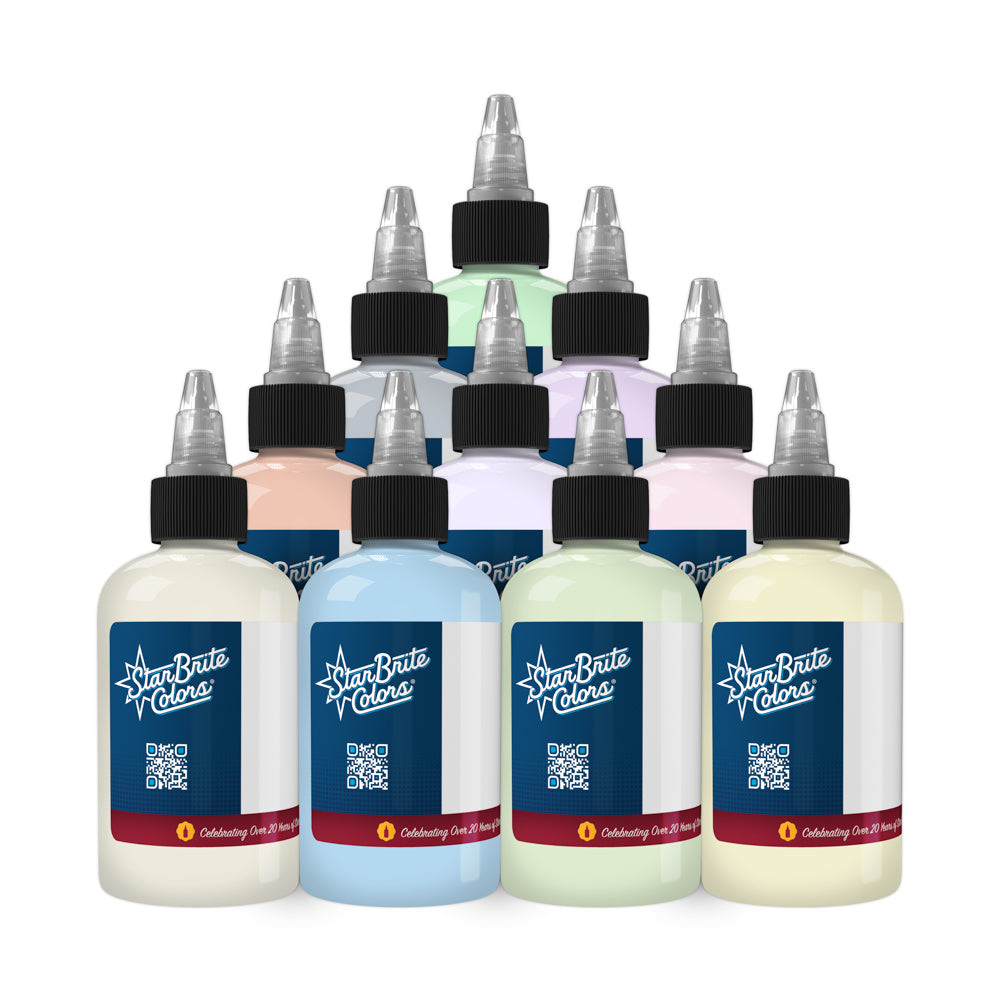 StarBrite Soft Pastel Palette Set | 10 Light Shades for Whimsical