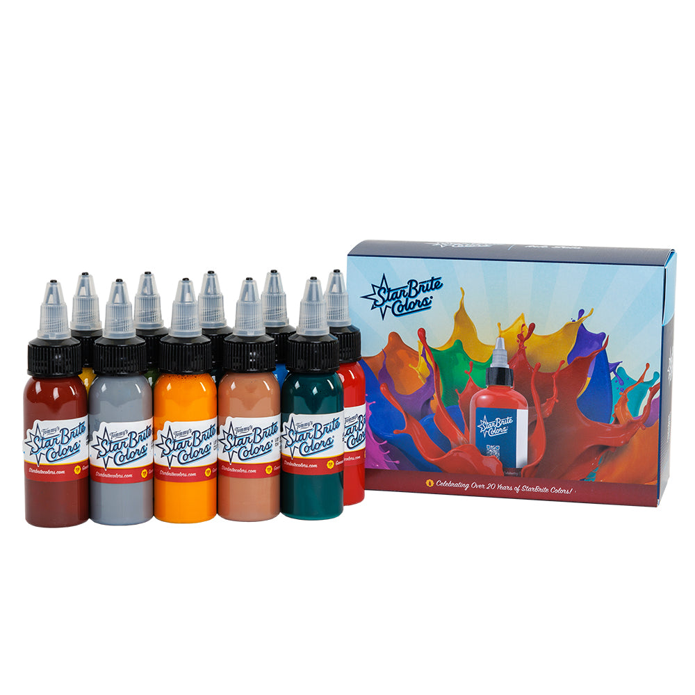 Traditional Set Tattoo Ink | Versatile Tattoo Ink Set – StarBrite® Colors