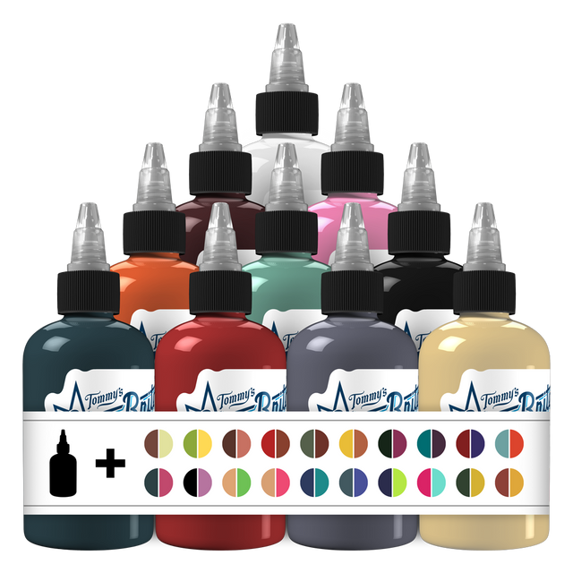 50 Tattoo Ink Sets Collection – StarBrite® Colors